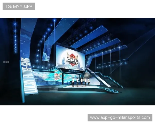 电竞电竞比赛的舞台效果